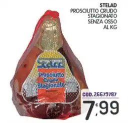 Eurocash Stelad prosciutto crudo stagionato senza osso offerta