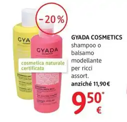 dm drogerie markt GYADA COSMETICS shampoo o balsamo modellante per ricci offerta