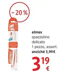 dm drogerie markt elmex spazzolino delicato offerta