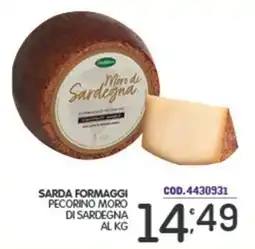 Eurocash Sarda formaggi pecorino moro di sardegna offerta