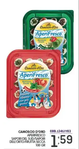 Eurocash Camoscio d'oro aperifresco sapori del sud/sapori dell'orto/frutta secca offerta