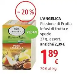 dm drogerie markt L'ANGELICA Passione di Frutta infusi di frutta e spezie offerta