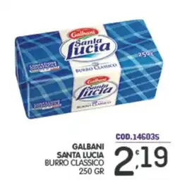 Eurocash Galbani santa lucia burro classico offerta