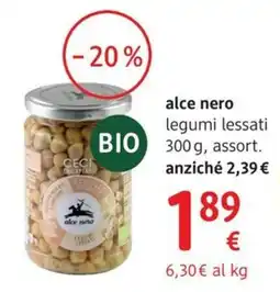 dm drogerie markt alce nero legumi lessati offerta