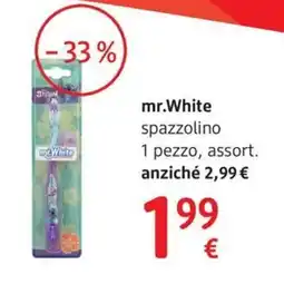 dm drogerie markt mr.White spazzolino offerta