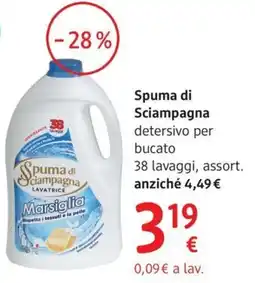 dm drogerie markt Spuma di Sciampagna detersivo per bucato offerta