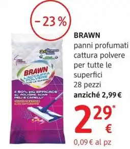 dm drogerie markt BRAWN panni profumati cattura polvere per tutte le superfici offerta