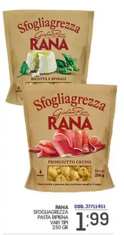 Eurocash Rana sfogliagrezza pasta ripiena offerta