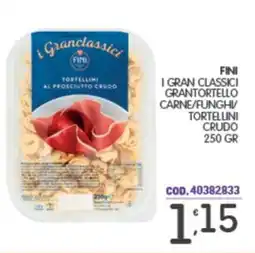 Eurocash Fini i gran classici grantortello carne/funghv tortellini crudo offerta