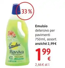 dm drogerie markt Emulsio detersivo per pavimenti offerta
