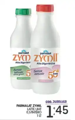 Eurocash Parmalat zymil latte uht 0,1/intero offerta