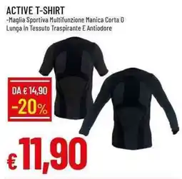 Galassia Active t-shirt offerta