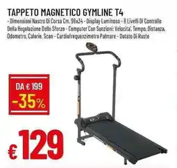 Galassia Tappeto magnetico gymline T4 offerta