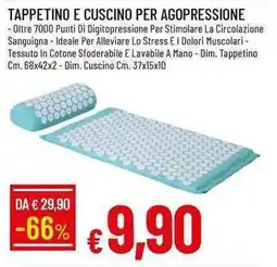 Galassia Tappetino e cuscino per agopressione offerta