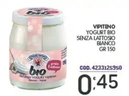 Eurocash Vipiteno yogurt bio senza lattosio bianco offerta