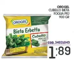 Eurocash Orogel cubello bieta foglia più offerta