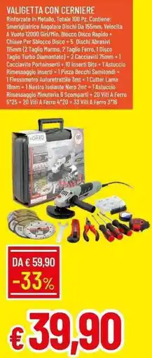 Galassia Valigetta con cerniere offerta