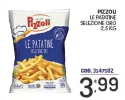 Eurocash Pizzoli le patatine selezione oro offerta