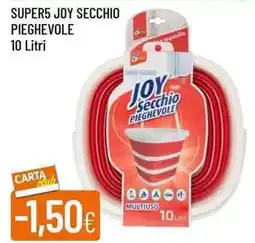 Galassia Super5 joy secchio pieghevole offerta