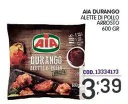 Eurocash Aia durango alette di pollo arrosto offerta