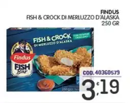 Eurocash Findus fish & crock di merluzzo d'alaska offerta