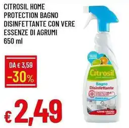Galassia Citrosil home protection bagno disinfettante con vere essenze di agrumi offerta