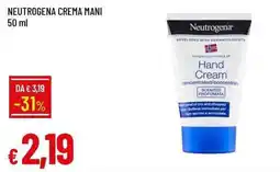 Galassia Neutrogena crema mani offerta
