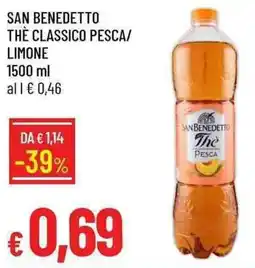 Galassia San benedetto the classico pesca/ limone offerta