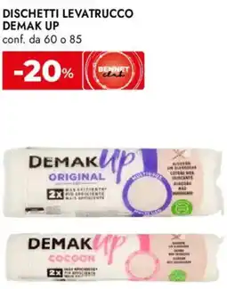 Bennet Dischetti levatrucco DEMAK UP offerta
