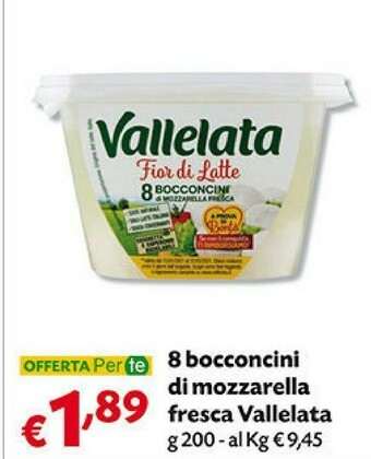 Pam 8 bocconcini di mozzarella fresca offerta
