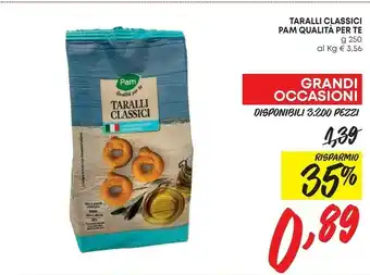 Pam taralli classici qualità per te g 250