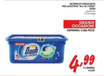 Pam Predosato per lavatrice all in 1 pods offerta