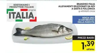 Branzino italia allevamenti selezionati da noi