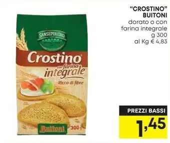 Pam Crostino con farina integrale 300 g(ml) offerta