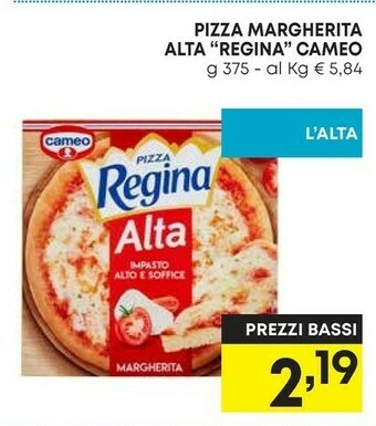 Pam Pizza regina margherita alta offerta