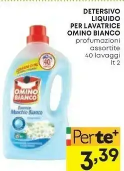 Pam Detersivo liquido per lavatrice offerta