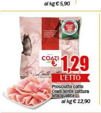 Prosciutto cotto