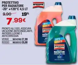 Bricofer Protettivo per radiatore -20° +120°C arexons offerta