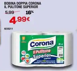 Bricofer Bobina doppia corona il pulitone superior offerta