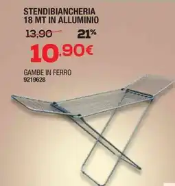 Bricofer Stendibiancheria 18 mt in alluminio offerta