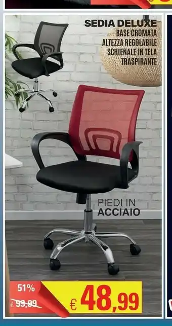 Satur Sedie ufficio offerta