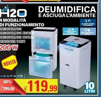 Satur Deumidificatore offerta