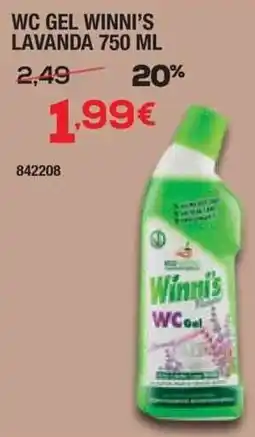 Bricofer Wc gel WINNI'S LAVANDA offerta