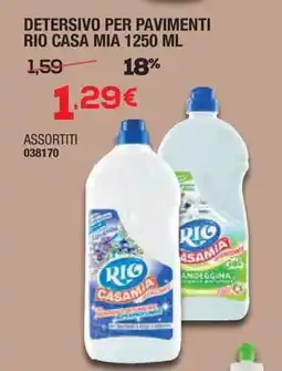 Bricofer Detersivo per pavimenti RIO CASA MIA offerta