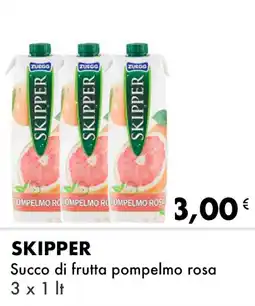 Iper Tosano SKIPPER Succo di frutta pompelmo rosa offerta