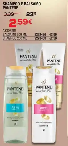 Bricofer Shampoo e balsamo PANTENE offerta