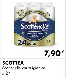 Iper Tosano SCOTTEX Scottonelle carta igienica offerta