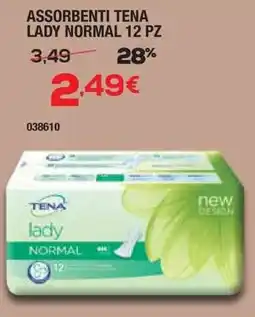 Bricofer Assorbenti tena LADY NORMAL 12 PZ offerta