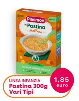 Iper Tosano Plasmon linea infanzia pastina offerta