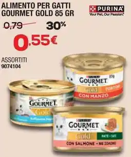 Bricofer Alimento per gatti gourmet gold PURINA offerta